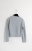 Pure cashmere ribbed petit cardigan - NEW