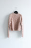 Alpaca girlfriend sweater - Pale peach