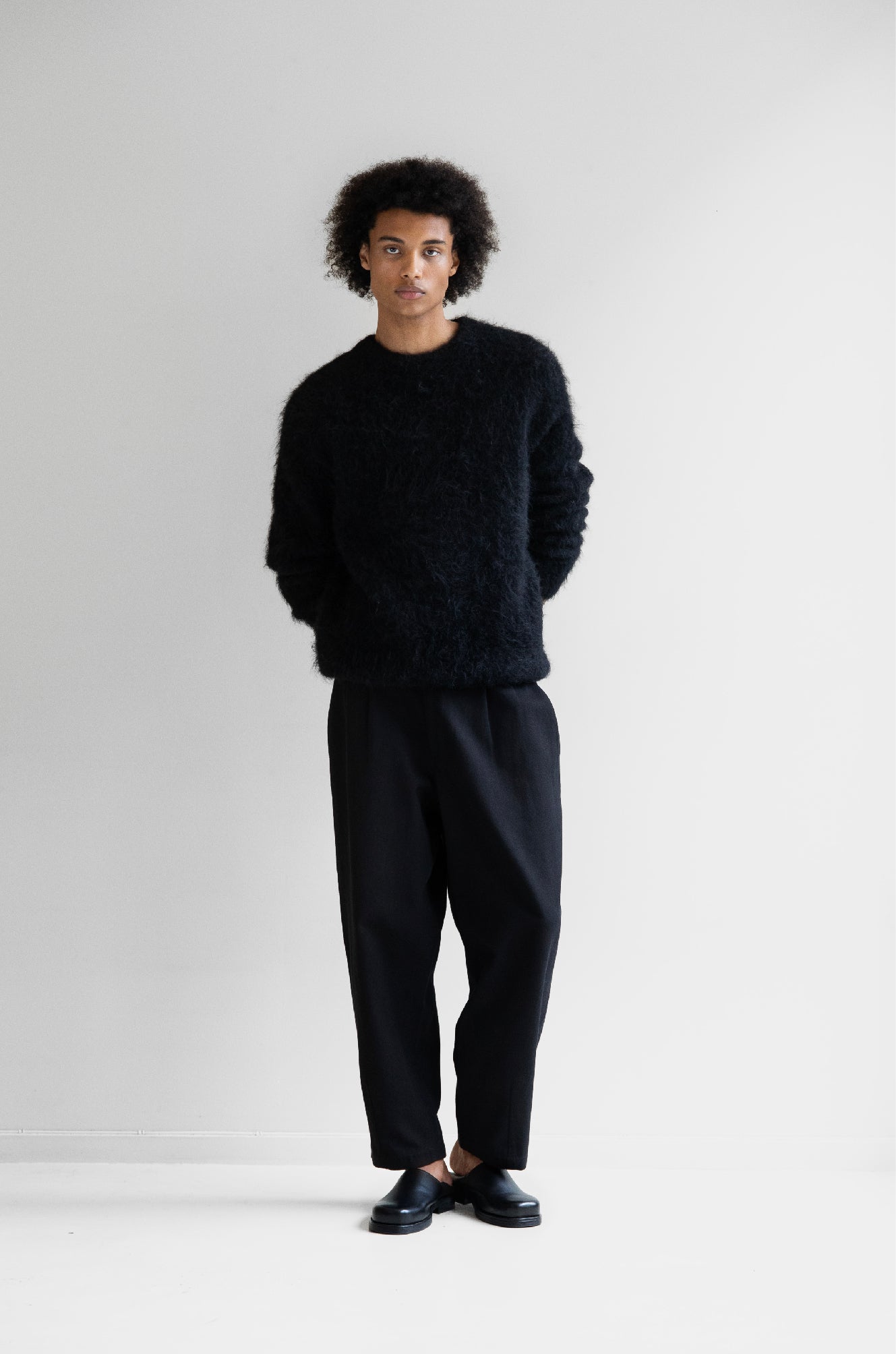 Alpaca boyfriend oversized sweater – Cathrine Hammel