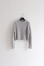 Alpaca girlfriend sweater - Light grey