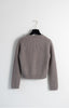 Pure cashmere ribbed petit cardigan - NEW