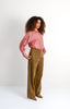 Corduroy high waist pants - NEW