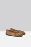 Girella Hazelnut Suede Ballerina Shoes