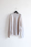 Cashmohair boyfriend sweater - Light beige