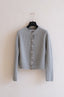 Pure cashmere ribbed petit cardigan - NEW