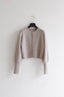 Mohair petit cardigan - Warm Grey