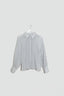 Silk cotton blouse w/ collar - NEW